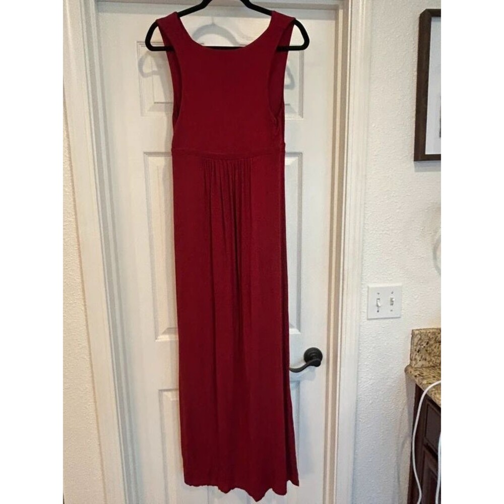 Matty M Red Sleeveless Maxi Dress, Size M - Picture 3 of 8